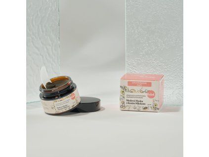 3744 medova maska s kozim mliekom pre suchu citlivu plet 30 ml